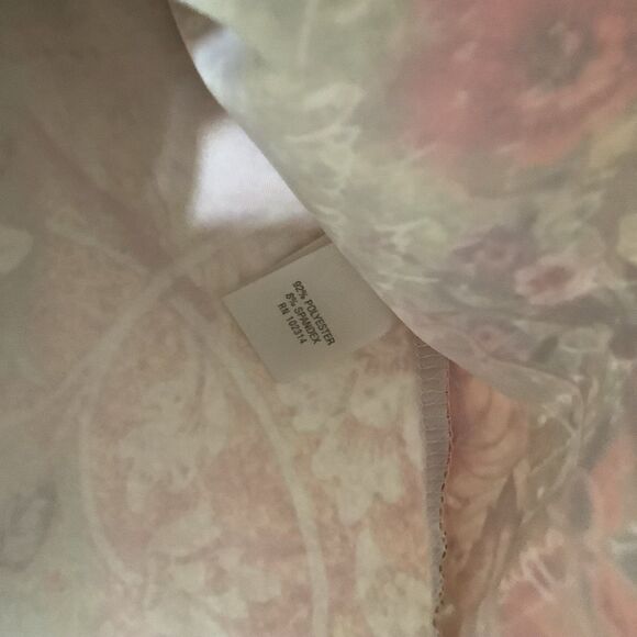 Vintage Y2K Yellow Fairycore Fairy Grunge Boho Artsy Soft 3/4 Sleeve Blouse S - Picture 5 of 8